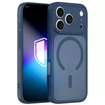 Husă 3MK Misty MagCase pentru Apple iPhone 17 Pro Max / 18 Pro Max - Albastră