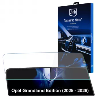 Folie de protecție mată pentru bord 3MK PROTECTION Opel Grandland Edition (2025-2026) TechWrap