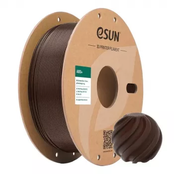 Filament pentru imprimantă 3D ESUN ABS+ 1,75 mm maro 1 kg bobină
