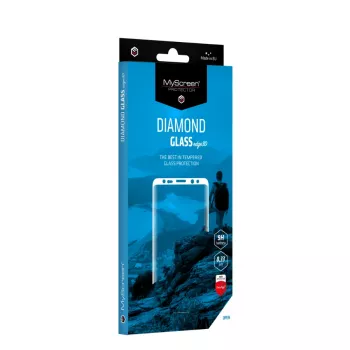 Folie de protecție ecran MS Diamond Glass Edge 3D pentru Oppo Reno12 5G - neagră