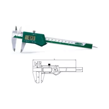 Șubler digital 150 mm cu ieșire de date, 6