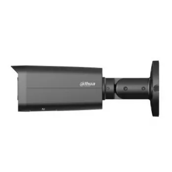 Cameră de rețea bullet exterior DAHUA IPC-HFW5559T-ASE-IL-0280B-BLACK 5MP cu AI, IR 60m, IP67, IK10, PoE