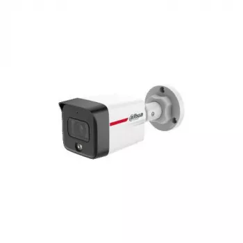 Cameră IP bullet full-colour DAHUA IPC-HFW1439TC1-A-LED-0280B-PRO 4MP cu microfon încorporat, obiectiv fix 2,8mm, vedere nocturnă cu lumină albă 30m, IP67, PoE