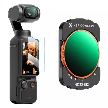 Filtru ND variabil KF ND32-ND512 Nano-X pentru DJI Osmo Pocket 3