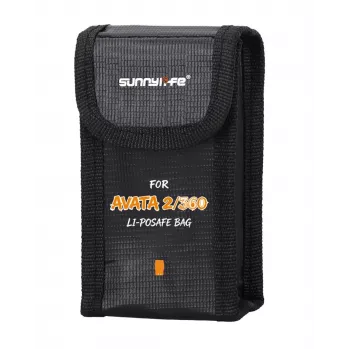 SUNNYLIFE Geantă de siguranță ignifugă pentru baterii pentru DJI Avata 2 / Avata 360 / AT3-DC186-1