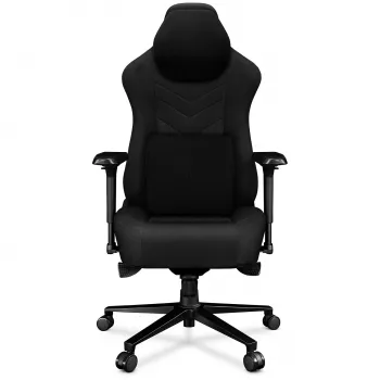 YUMISU 2053 Scaun de birou magnetic, tapițerie din material textil, negru (Y-2053F-BB-M)