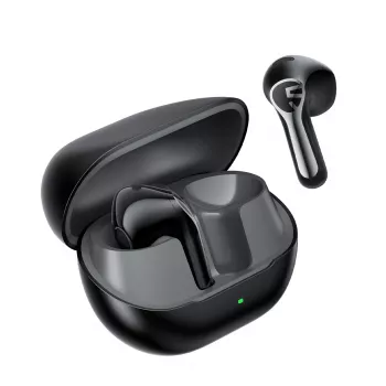 Soundpeats Air6 HS Hybrid ANC Wireless Bluetooth In-Ear Headphones with LDAC, Black