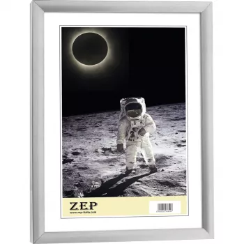 Ramă foto ZEP KL1 argintie din plastic 10x15 cm