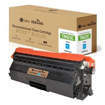 Cartuș de toner cyan compatibil G&G 21189 pentru Canon i-SENSYS LBP7200Cdn, LBP7210Cdn, LBP7660Cdn, LBP7680Cx, MF8330Cdn, MF8340Cdn, MF8350Cdn, MF8360Cdn, MF8380Cdw, MF8540Cdn, MF8550Cdn, MF8580Cdw (înlocuiește CRG-718C)