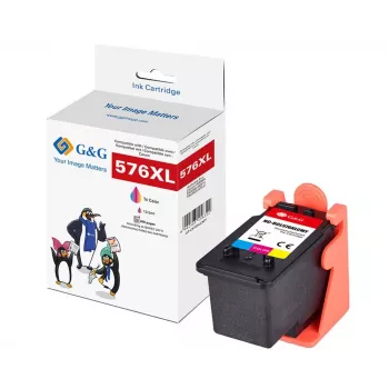 Cartuș G&G Canon CL-576XL XXL capacitate: 13,5 ml color/400 pag.