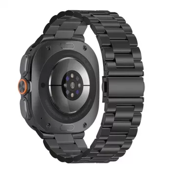 Curea de ceas din oțel inoxidabil TECH-PROTECT pentru Samsung Galaxy Watch Ultra 1/2 47mm negru