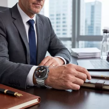 TECH-PROTECT Bratară din oțel inoxidabil cu zale pentru Samsung Galaxy Watch Ultra 1 / 2 (47mm) - Argintiu