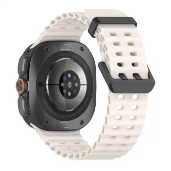 Tech-Protect Iconband Pro Bratară pentru Samsung Galaxy Watch Ultra 1/2 47mm Starlight Fluoroelastomer Sport