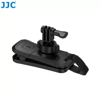 JJC BSCM-AC1S Clemă de montare pe breteaua rucsacului pentru camere de acțiune GoPro, DJI, Insta360, SJCAM