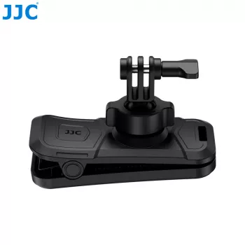 JJC BSCM-AC1S Clemă de montare pe breteaua rucsacului pentru camere de acțiune GoPro, DJI, Insta360, SJCAM