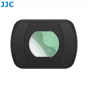 JJC Obiectiv wide-angle 0,72x pentru DJI Osmo Pocket 3 / 4, montare magnetică, sticlă optică cu tratament multistrat, Negru