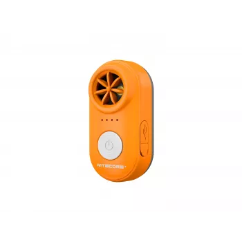 Fluier electronic de urgență Nitecore NWE10 120 dB IP67 portocaliu