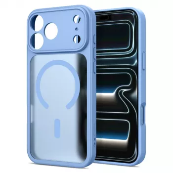 Tech-Protect BasicMag MagSafe Husa pentru iPhone 17 Pro Max / 18 Pro Max, Albastru deschis mat