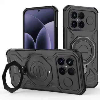 TECH-PROTECT TacticStand MagSafe Husa pentru Xiaomi Poco F8 Ultra - Negru