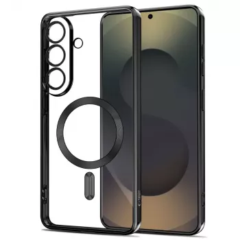 Husă Tech-Protect MagFlex pentru Samsung Galaxy S26+ - neagră transparent