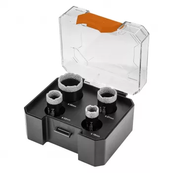 Set carote diamantate NEO TOOLS 18/22/27/35 mm, 4 piese