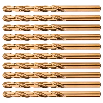 NEO TOOLS HSS-Co 7.0 mm Metal Drill Bits, 10-Pack (DIN 338, Split Point, 135°)