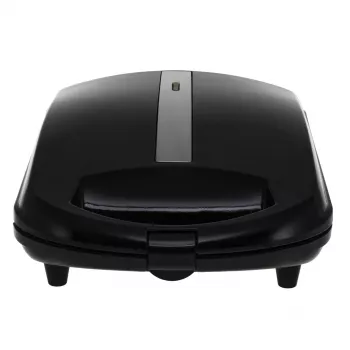 Adler AD 3078 Sandwich maker pentru 4 sandvișuri, 1800 W, plăci antiaderente, depozitare verticală, 2 lumini indicatoare, negru (AD 3078)