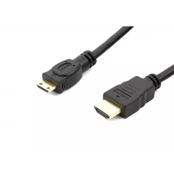 Cablu Accura HDMI la Mini HDMI 1,8m 4K High Speed cu Ethernet negru