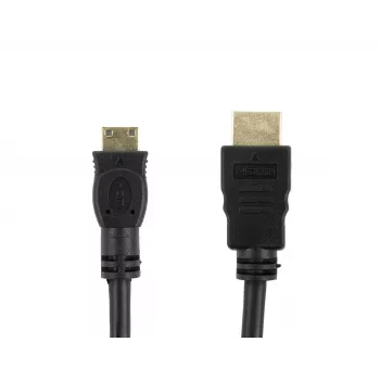 Cablu Accura HDMI la Mini HDMI 1,8m 4K High Speed cu Ethernet negru