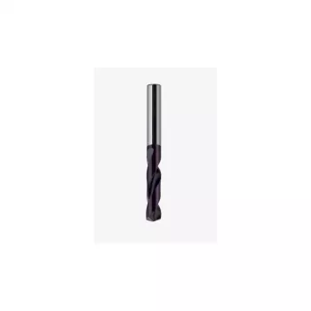 Burghiu elicoidal din carbură masivă 6,8 mm, 3xD, DIN 6535 HA, h7, unghi vârf 140°