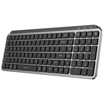 Tastatură wireless TRACER STONE RF 2.4G+BT, QWERTY US International, neagră