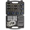 NEO TOOLS TOP-11-263 Common Rail Injector Leak-Off Tester Kit for Diesel Engines, 6-Cylinder Diagnostic Set with Adapters and Case