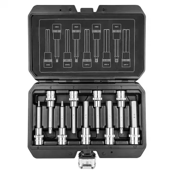 Bituri hexagonale pe cheie tubulară NEO TOOLS 100 mm, set de 9
