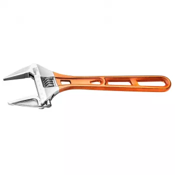 NEO TOOLS Adjustable Wrench 306 mm, Range 0-53 mm, Chrome Vanadium Steel, Phosphate Coated, DIN 3117