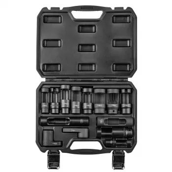 NEO TOOLS Lambda Sensor & Injector Socket Set 14 Pieces