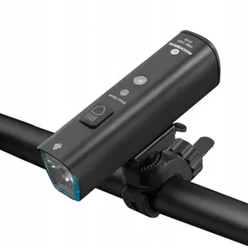 Far față pentru bicicletă reîncărcabil USB-C ROCKBROS V9M-1000 1000 lumeni - negru