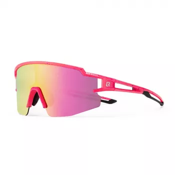 Ochelari de ciclism polarizați pentru copii ROCKBROS cu protecție UV400, roz
