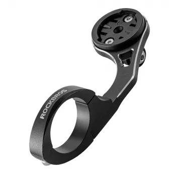 Rockbros FK-301 2-in-1 Bike Mount for Handlebar - Cycling Computer & Action Camera/Light - Black