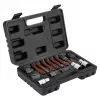 Set de 13 piese pentru demontarea fuliei alternatorului NEO TOOLS, oțel crom-vanadiu, antrenare 1/2 inch, biți spline/Torx/hex, M8/M10, T40/T50, H8/H10/H12