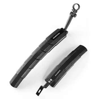 Set apărători de noroi pliabile telescopice pentru bicicletă ROCKBROS FK-810, negru