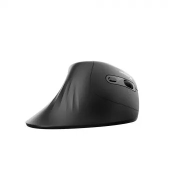 Mouse wireless vertical ergonomic WOZINSKY WWM-1076, 3600 DPI, negru