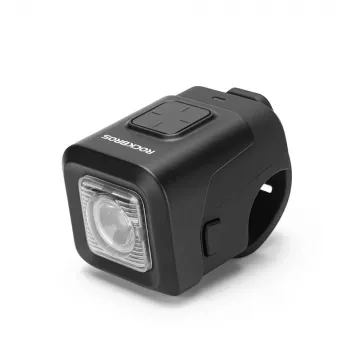 Lumină frontală pentru bicicletă ROCKBROS SKL01 cu clopoțel electric 450 lm 120 dB USB-C negru