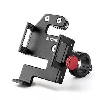 Suport de telefon cu clemă ROCKBROS 25210038101, negru