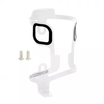 Suport bidon bicicletă ultralight din aliaj de aluminiu Rockbros BBC2504 – alb