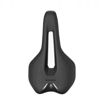 Șa sport anatomică pentru bicicletă ROCKBROS RK145 cu decupaj central, negru
