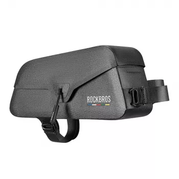 Geantă impermeabilă pentru cadru ROAD TO SKY ROCKBROS AS-134 0,9 l - neagră