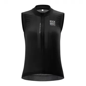 Vestă de ciclism ușoară și respirabilă pentru femei ROAD TO SKY ROCKBROS TLMJ003 S - neagră