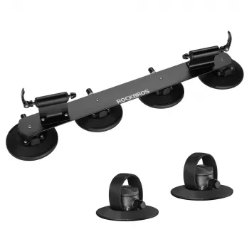 Suport de plafon cu ventuză pentru 2 biciclete ROCKBROS XP1002 – negru