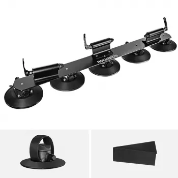 Suport de plafon cu ventuză pentru 3 biciclete ROCKBROS XP1003 - negru