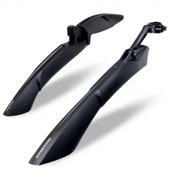 Set apărători de noroi pentru bicicletă ROCKBROS FK-870, reglabile cu prindere rapidă - negru